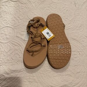 Teva Tan Slip-On Sandals